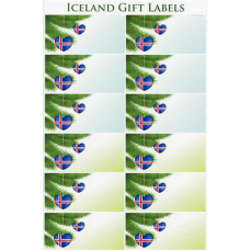 Iceland Gift Labels 